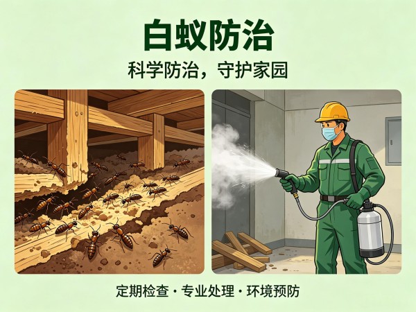 白蚁防治技术 木结构白蚁处理方法